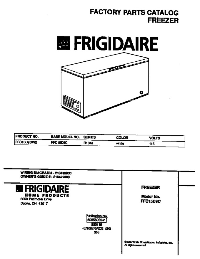 Diagram for FFC15D9CW2