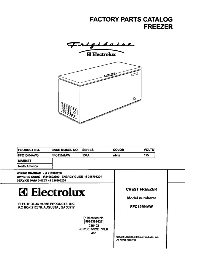 Diagram for FFC15M4AW3