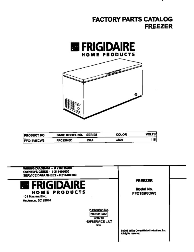 Diagram for FFC15M6CW3