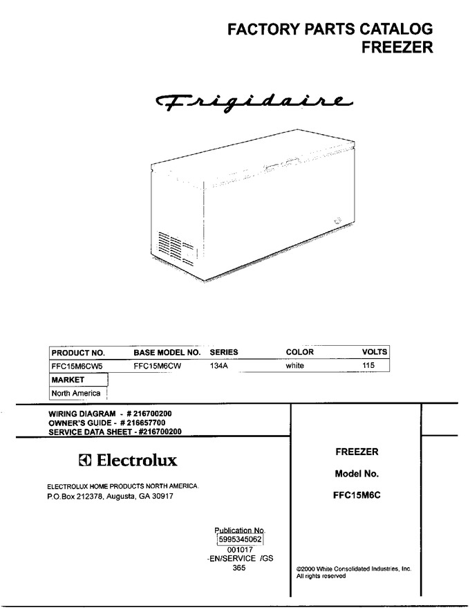 Diagram for FFC15M6CW5