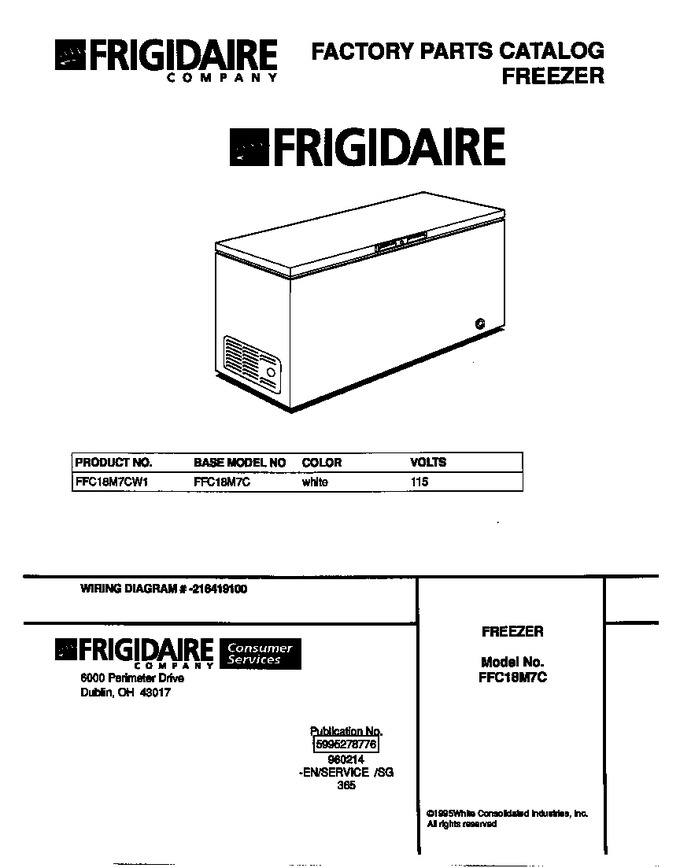 Diagram for FFC18M7CW1