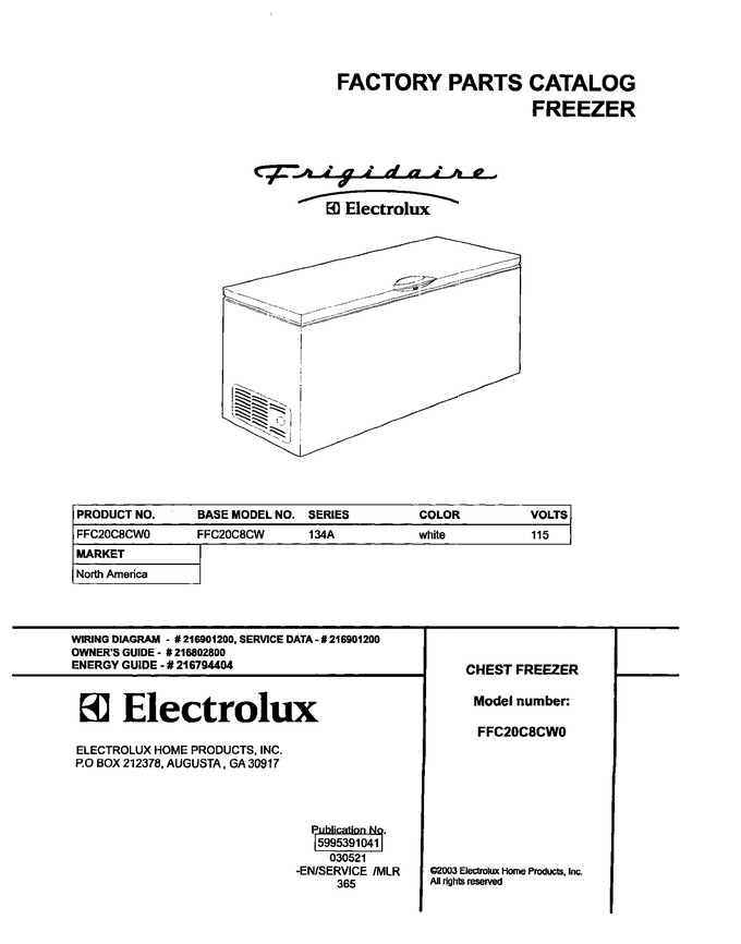 Diagram for FFC20C8CW0