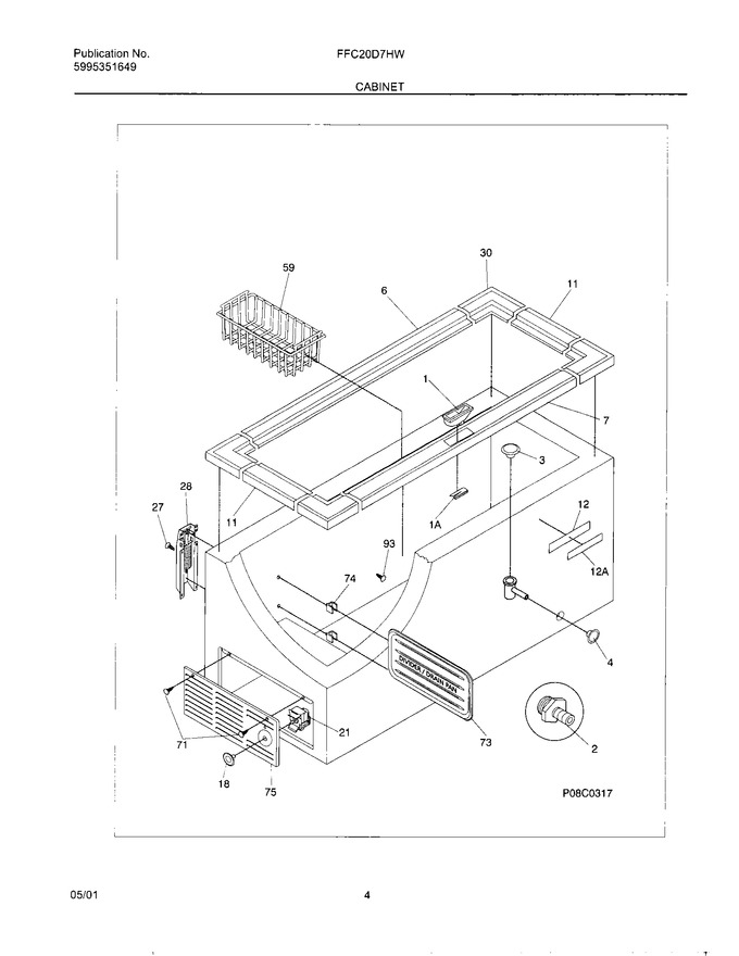 Diagram for FFC20D7HW4