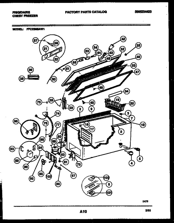 Diagram for FFC23M5AW1
