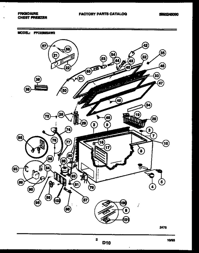 Diagram for FFC23M5AW2