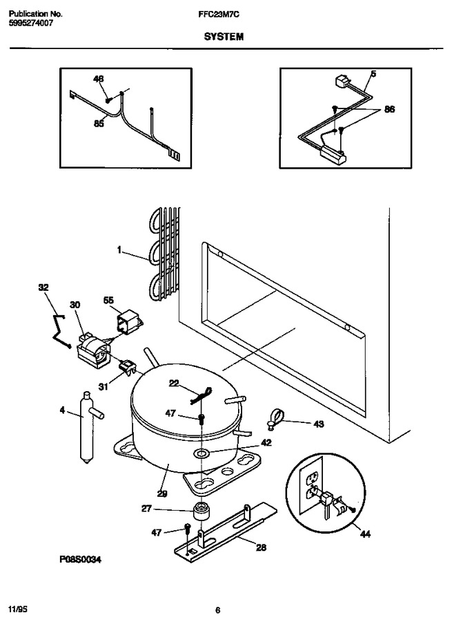 Diagram for FFC23M7CW1