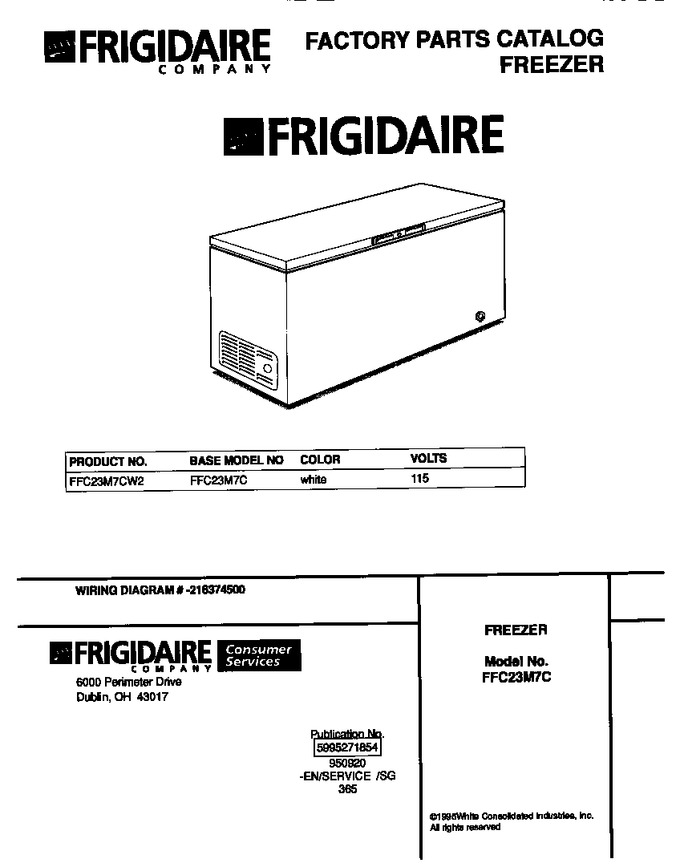 Diagram for FFC23M7CW2