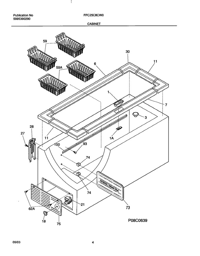 Diagram for FFC25C8CW0