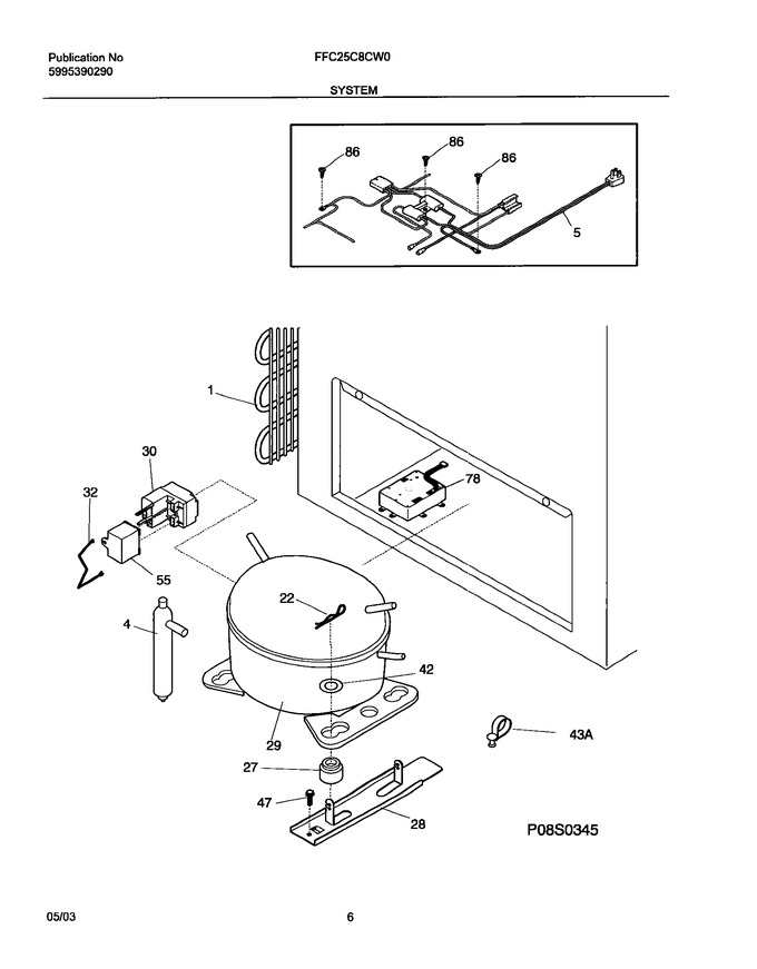 Diagram for FFC25C8CW0