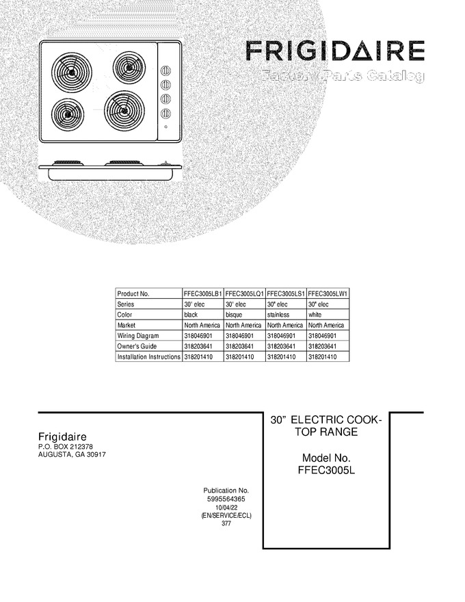 Diagram for FFEC3005LS1