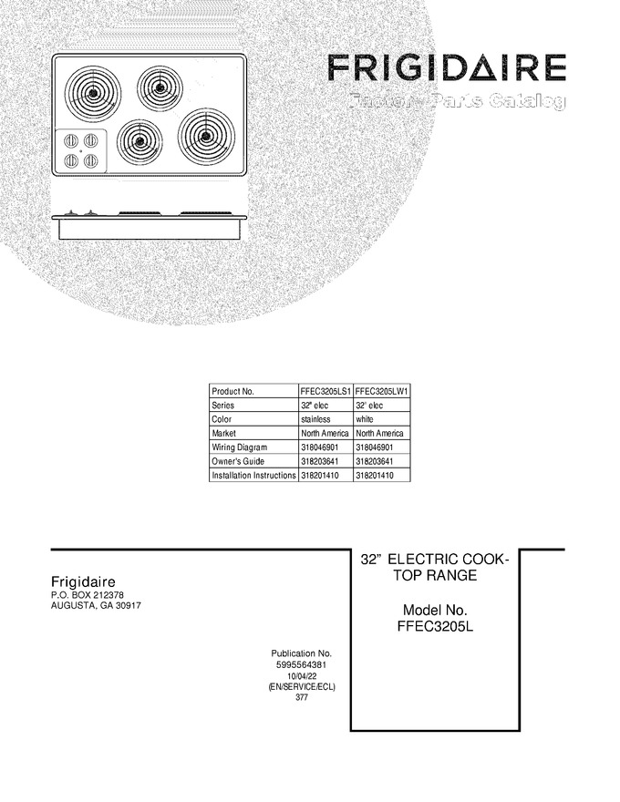 Diagram for FFEC3205LS1