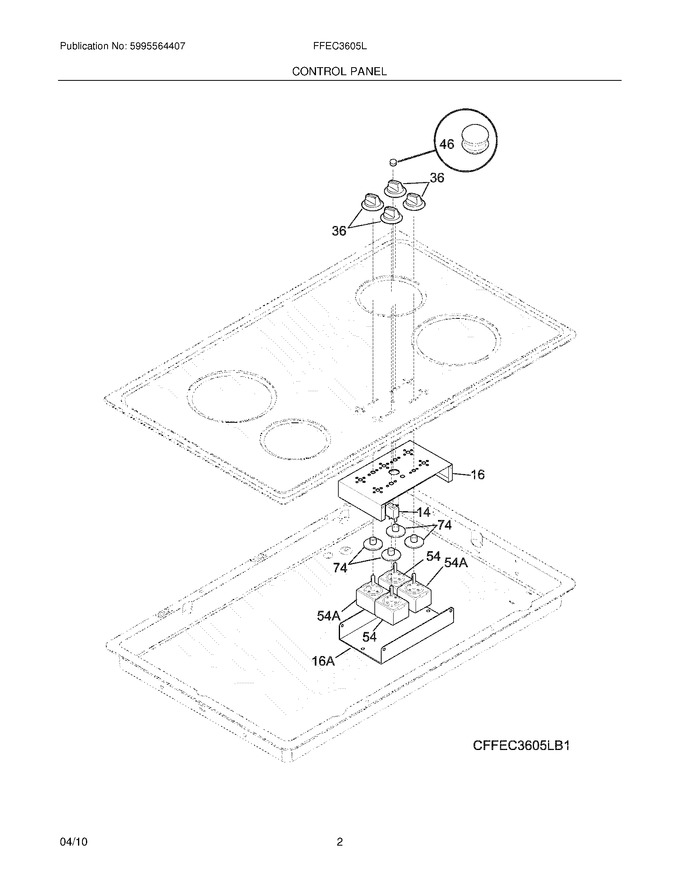 Diagram for FFEC3605LB1