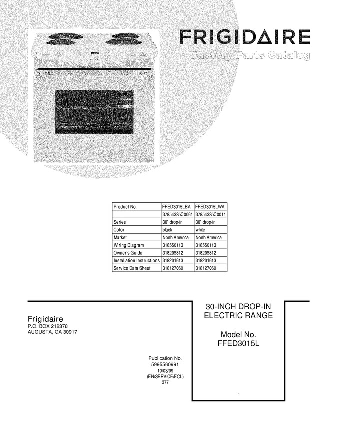 Diagram for FFED3015LBA