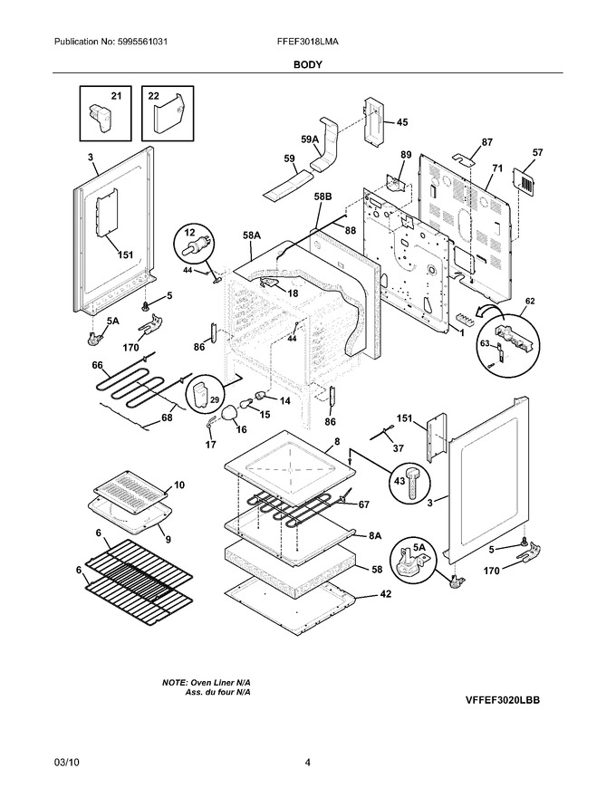 Diagram for FFEF3018LMA