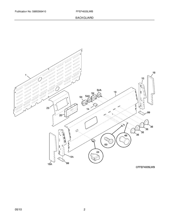 Diagram for FFEF4005LWB