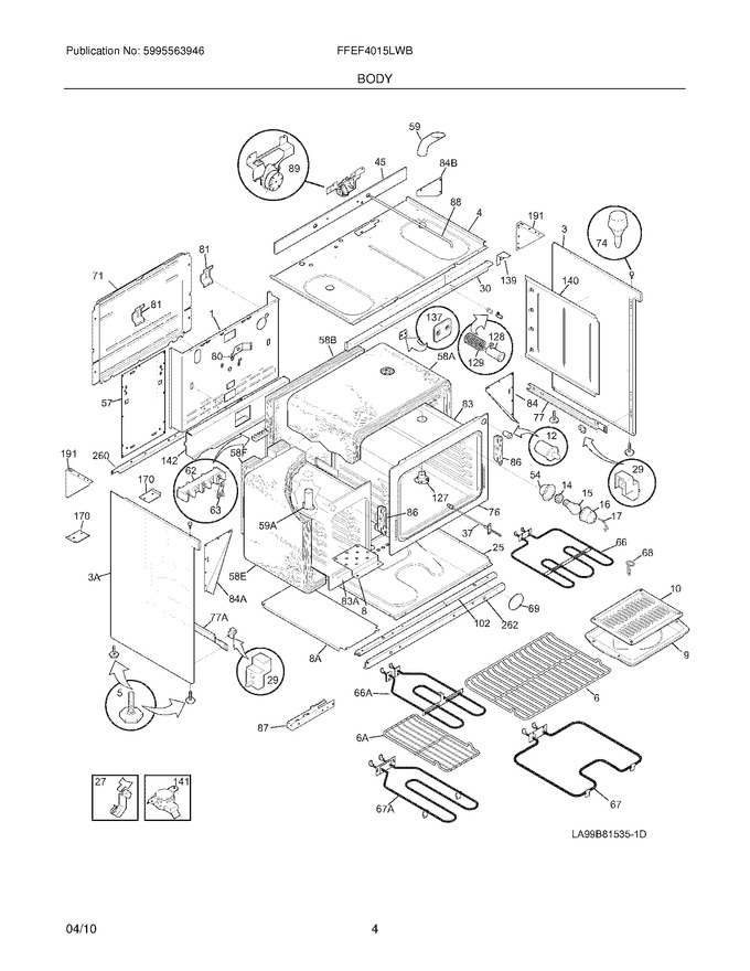 Diagram for FFEF4015LWB