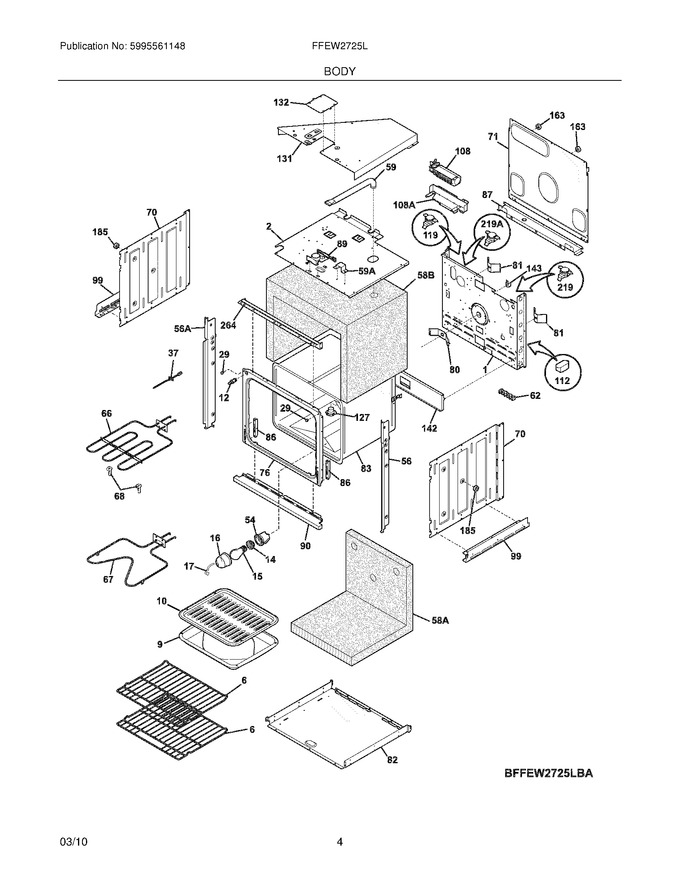 Diagram for FFEW2725LWA