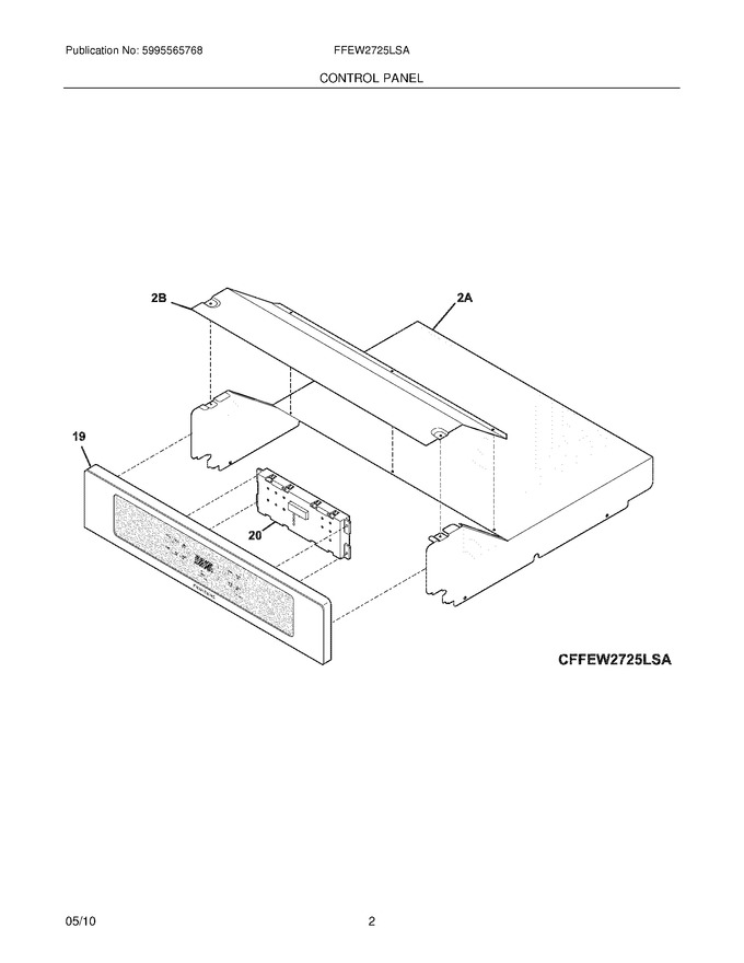 Diagram for FFEW2725LSA