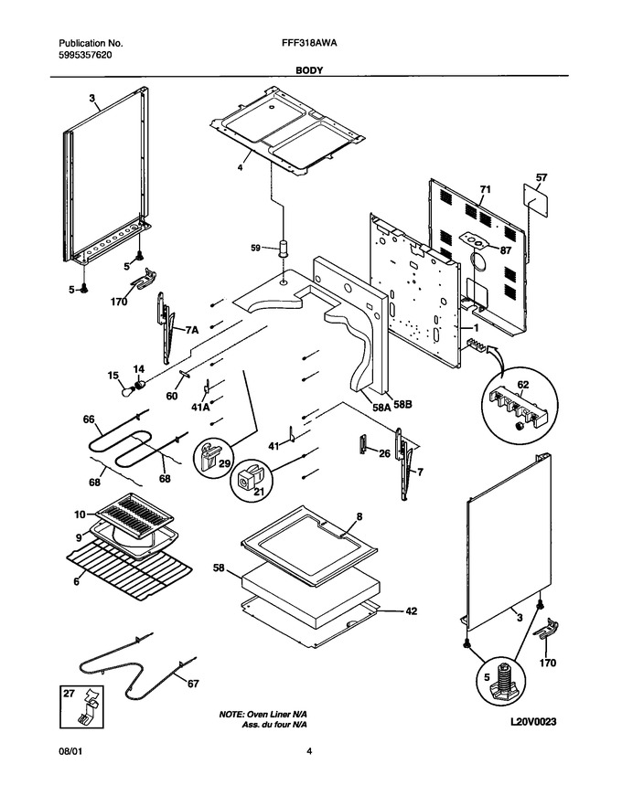Diagram for FFF318AWA