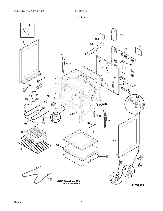 Diagram for FFF335ESF