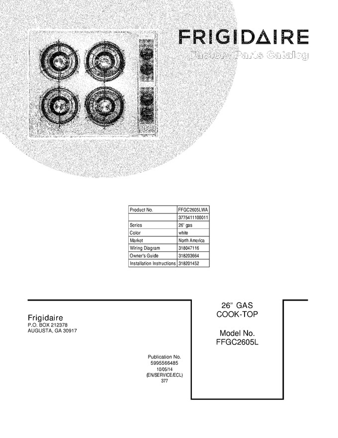 Diagram for FFGC2605LWA