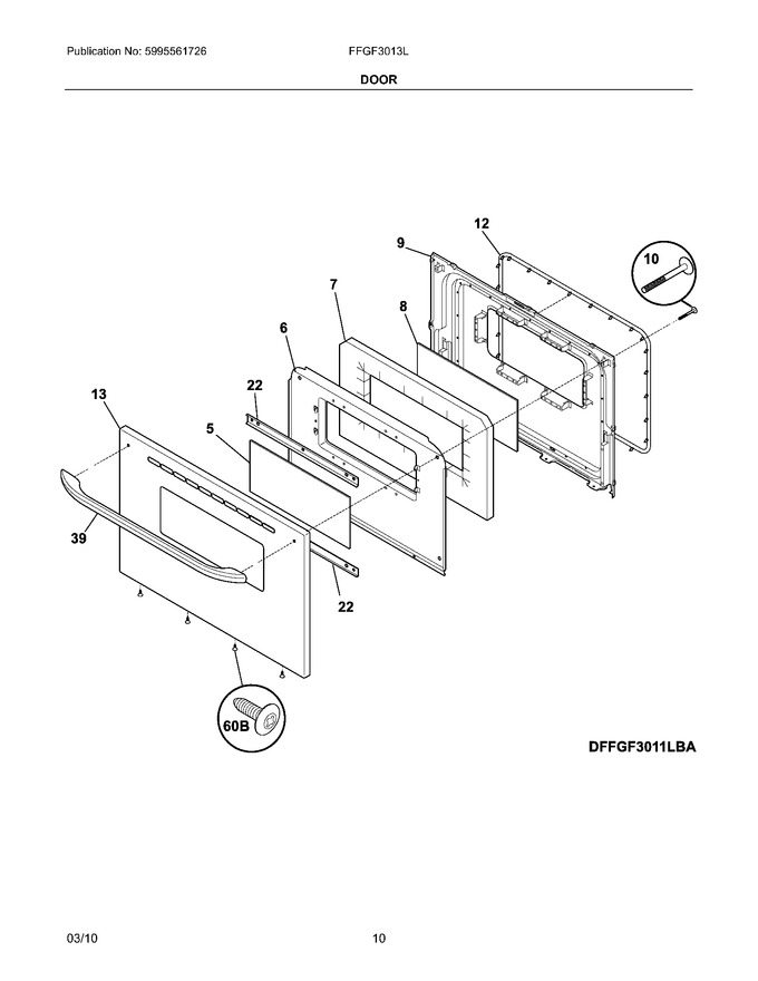 Diagram for FFGF3013LBA