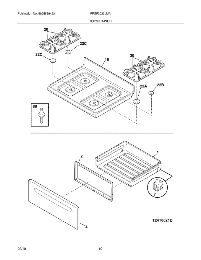 Diagram for FFGF3023LMA