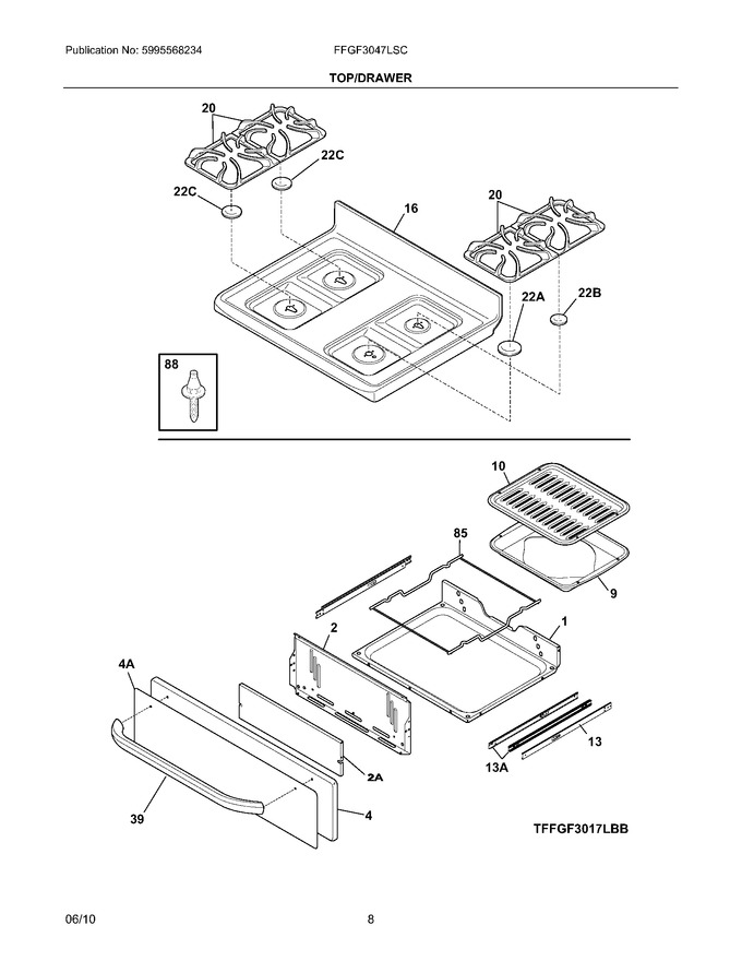 Diagram for FFGF3047LSC