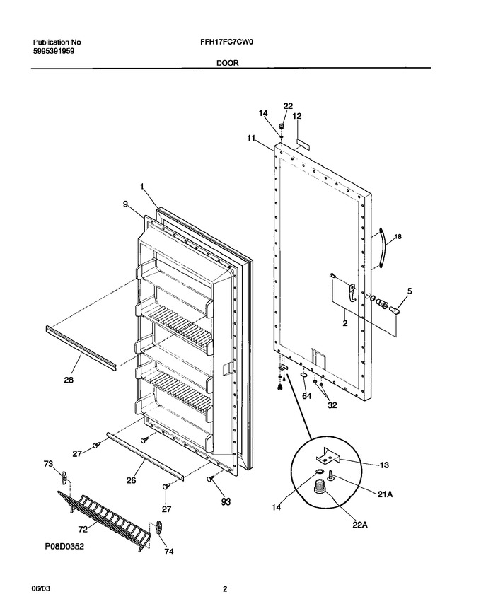 Diagram for FFH17FC7CW0