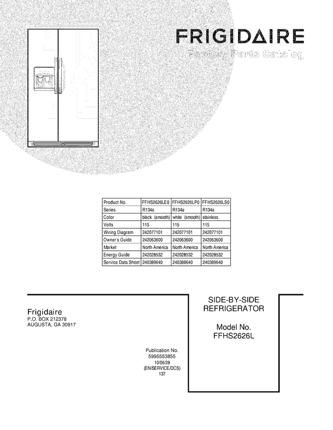 Diagram for FFHS2626LS0