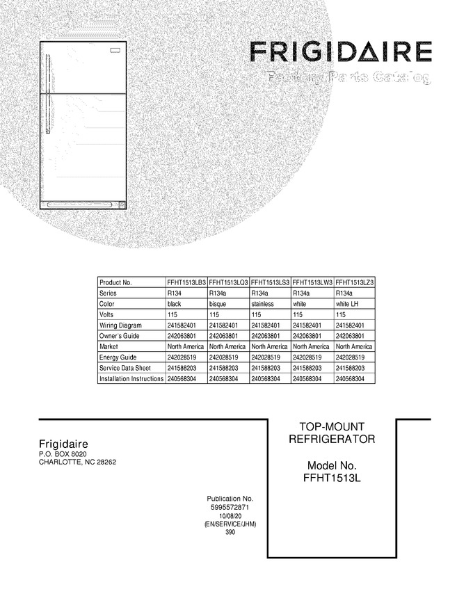 Diagram for FFHT1513LQ3
