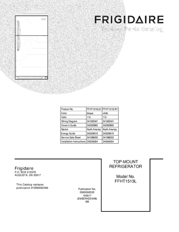 Diagram for FFHT1513LQ1