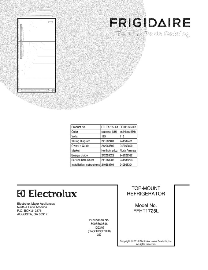 Diagram for FFHT1725LK1