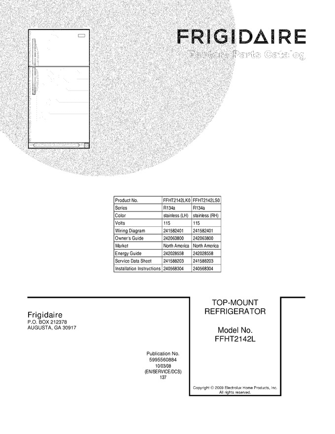 Diagram for FFHT2142LK0