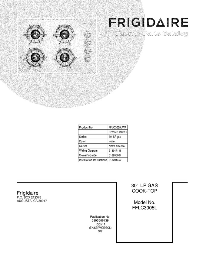 Diagram for FFLC3005LWA