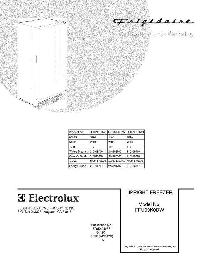 Diagram for FFU09K0DW3