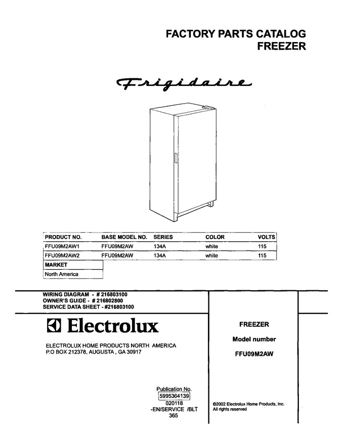 Diagram for FFU09M2AW