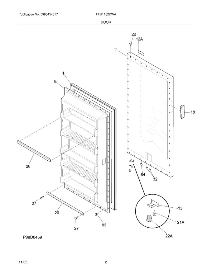 Diagram for FFU1152DW4