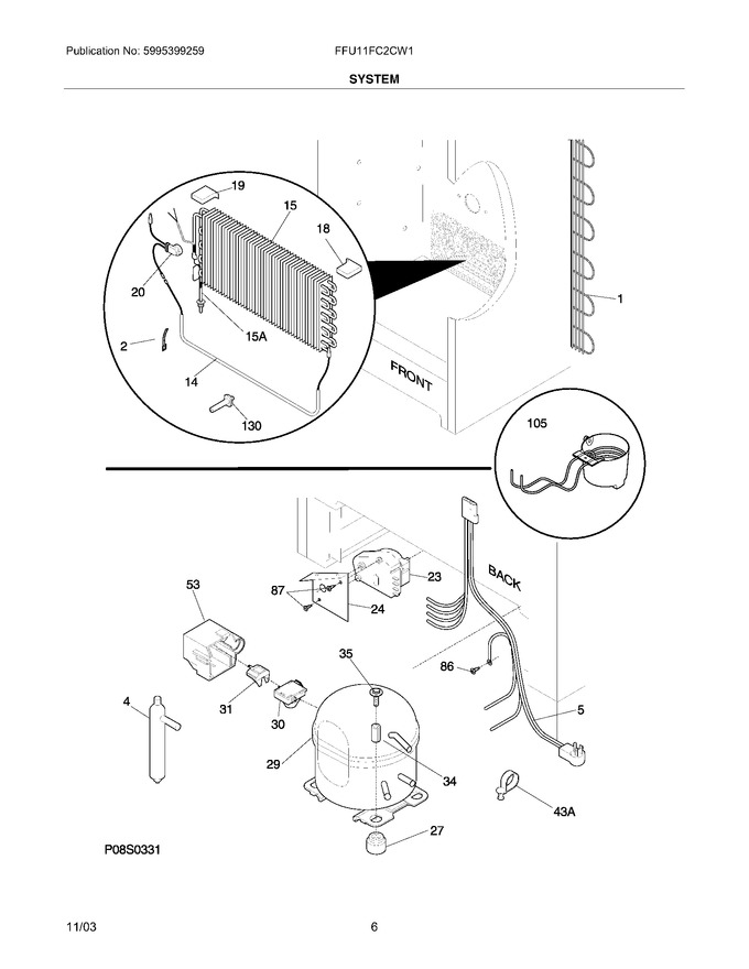 Diagram for FFU11FC2CW1