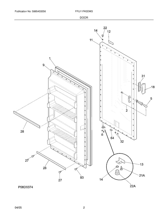 Diagram for FFU11FK0DW3