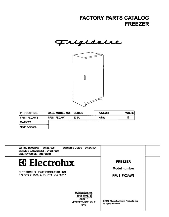 Diagram for FFU11FK2AW3