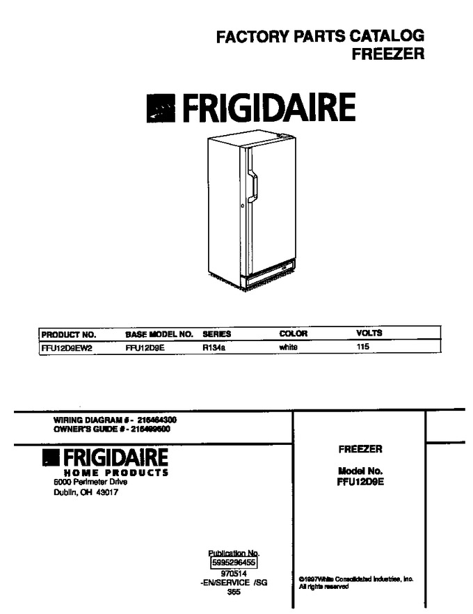 Diagram for FFU12D9EW2