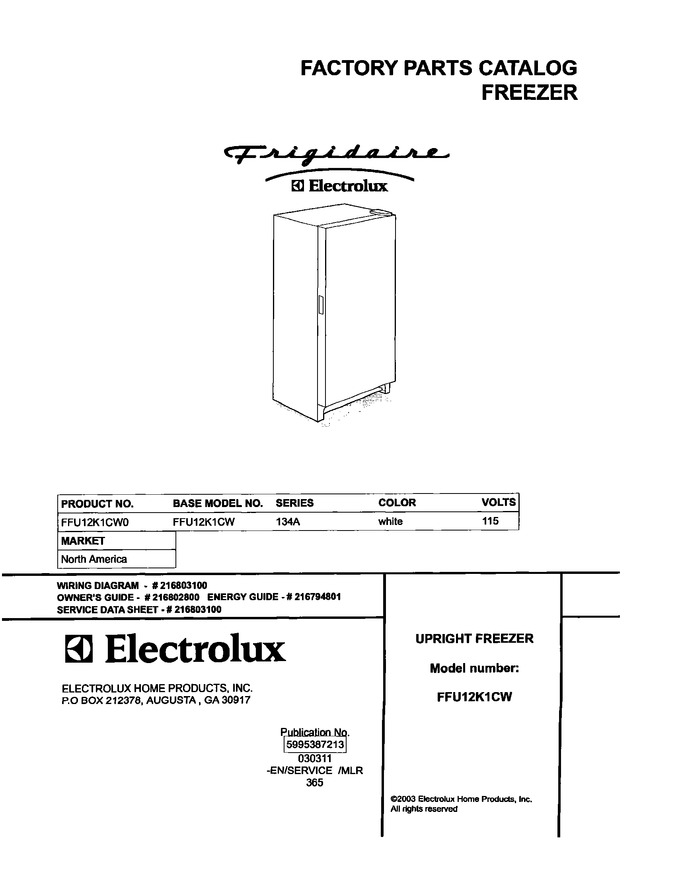Diagram for FFU12K1CW0