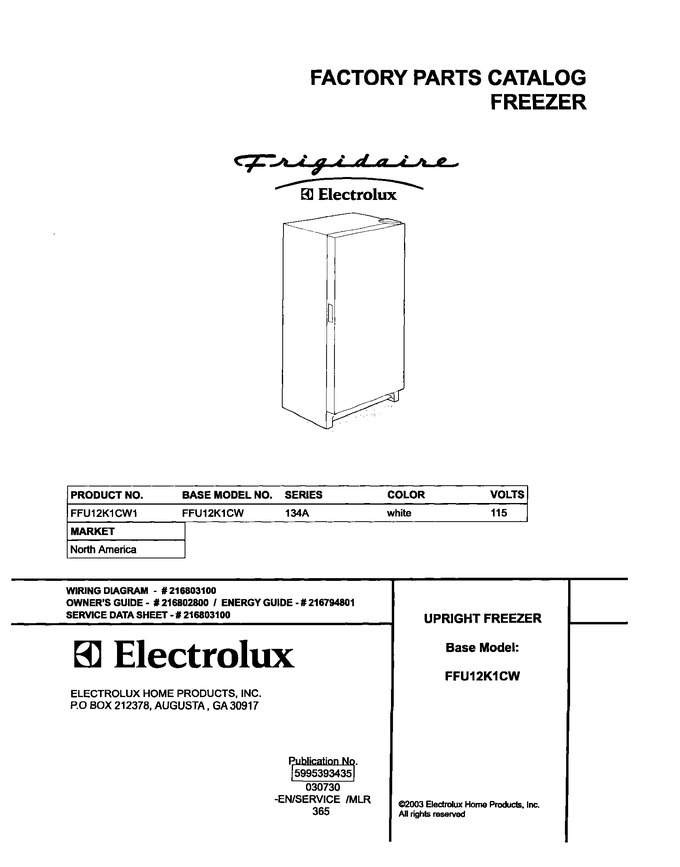Diagram for FFU12K1CW1