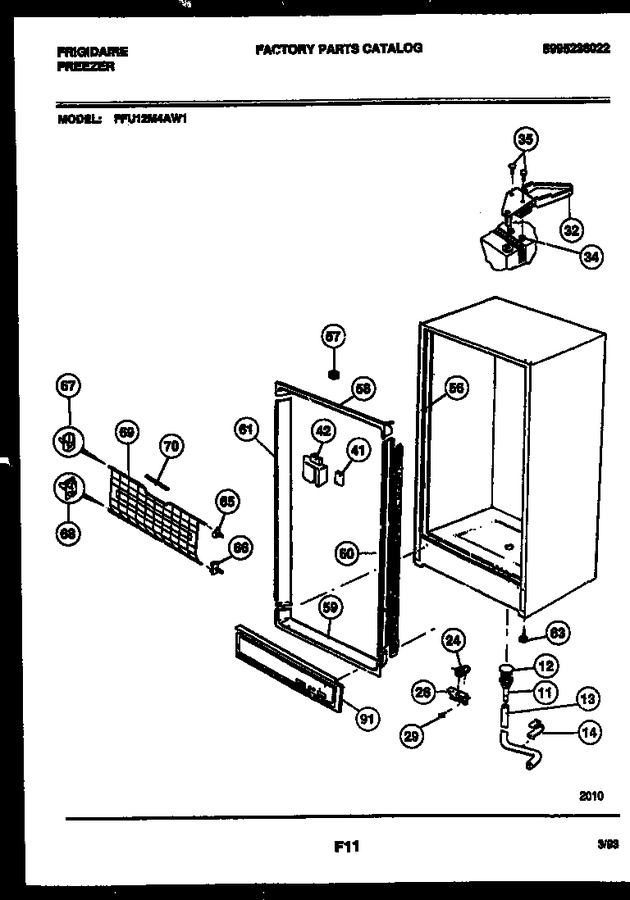 Diagram for FFU12M4AW1