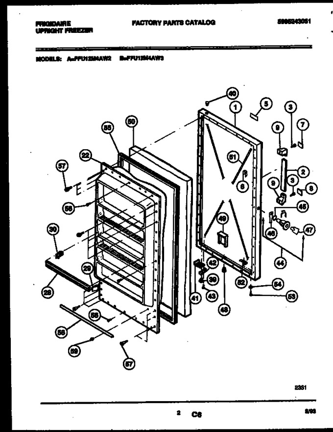 Diagram for FFU12M4AW3