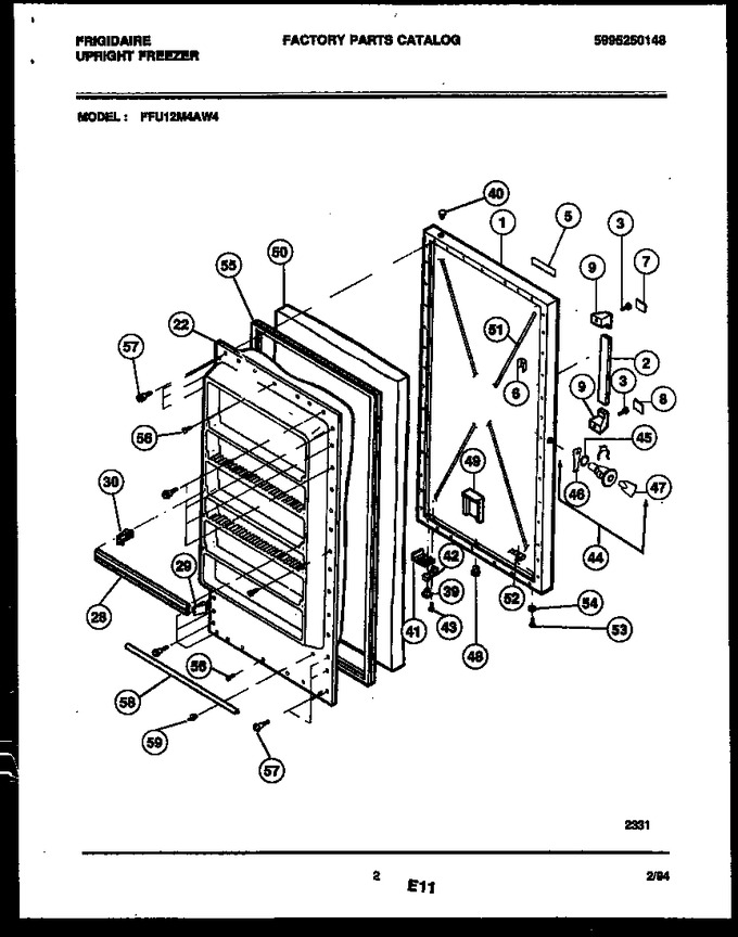 Diagram for FFU12M4AW4