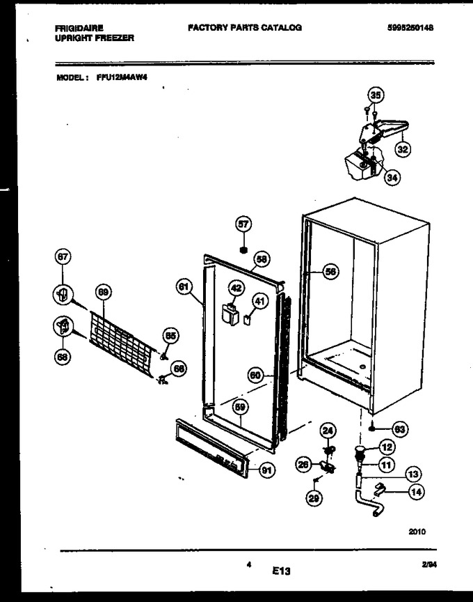 Diagram for FFU12M4AW4