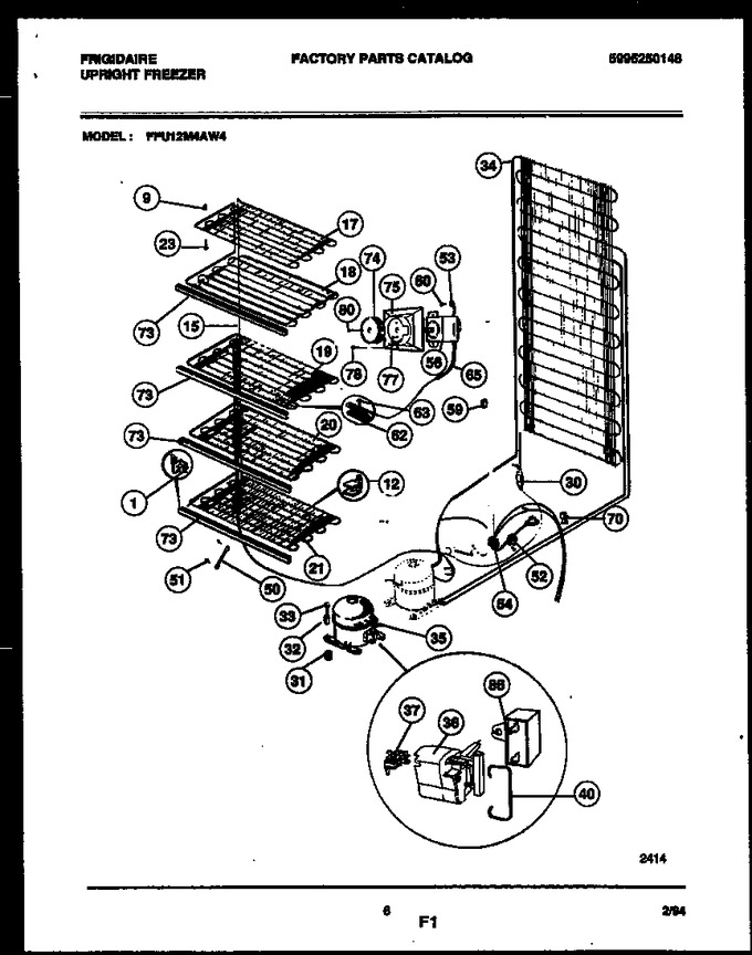 Diagram for FFU12M4AW4