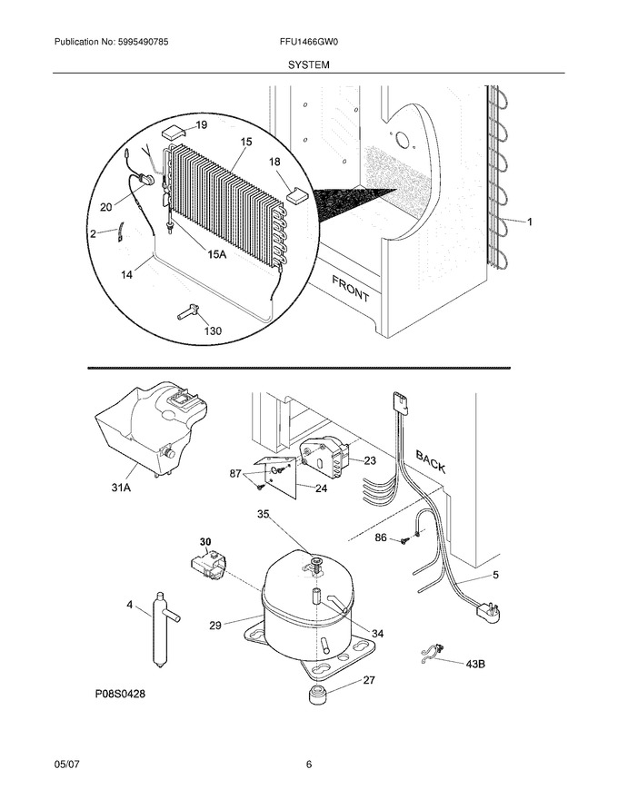Diagram for FFU1466GW0